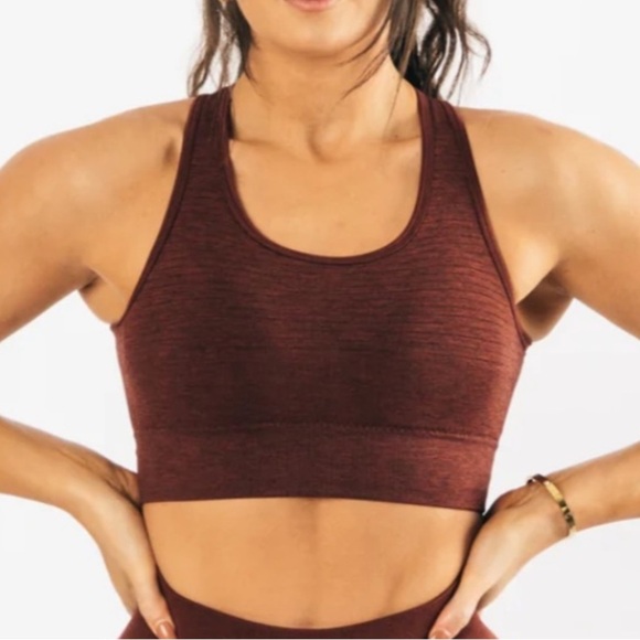 Alphalete Vault Sports Bra Copper Medium - Picture 6 of 6
